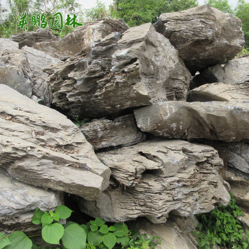 青龍石魚(yú)缸造景真石頭 酸洗草缸假山盆景微景觀(guān)疊式英石