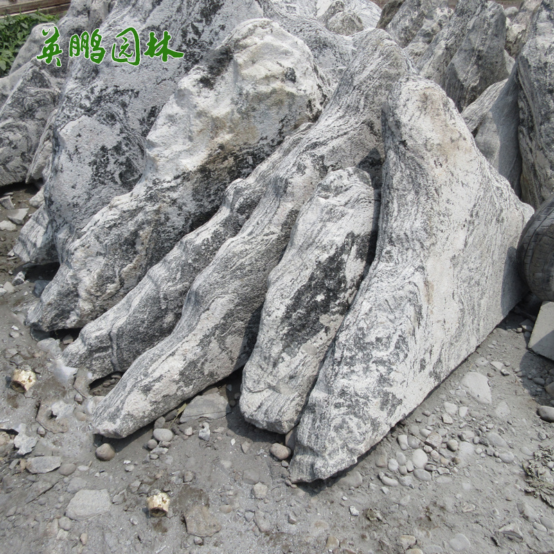 刻字景觀(guān)石 中式園林庭院工程用雪浪石批發(fā) 英鵬貨源直供生產(chǎn)定